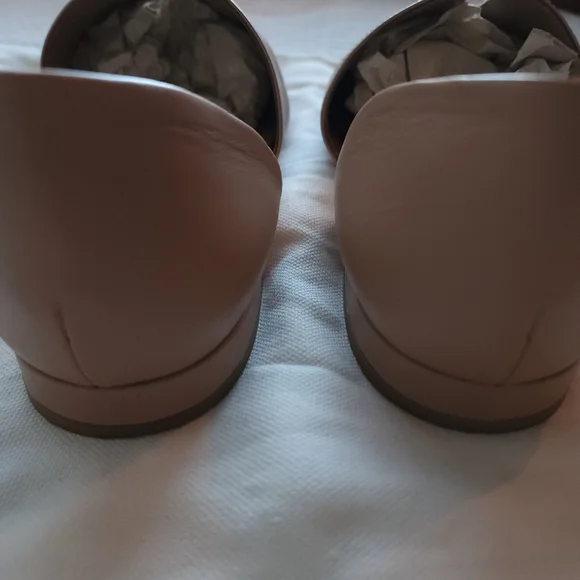 Vince Tan Leather Flats - Picture 8 of 12